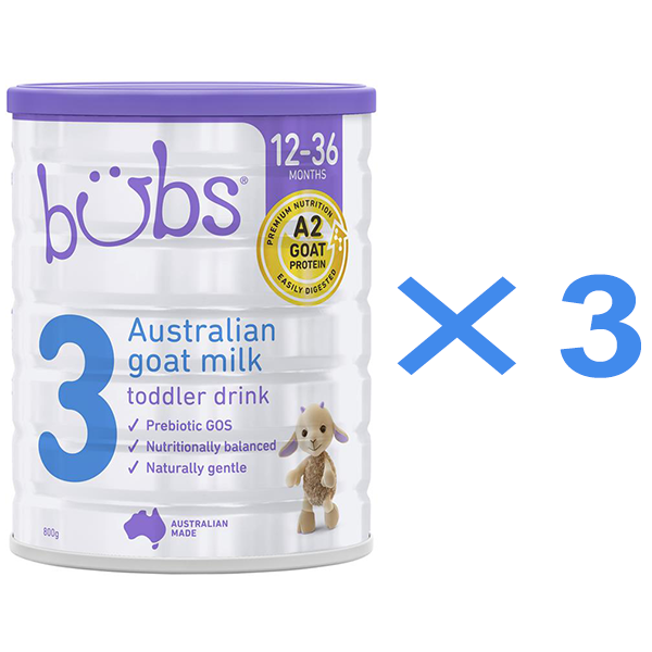 Bubs（バブズ）A2 ヤギミルク・山羊・ゴート粉ミルク ステップ2（6〜12カ月）大缶 800g 1缶 単品