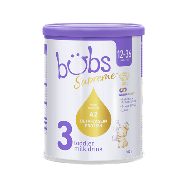 Bubs（バブズ） Supreme（シュプリーム） A2 粉ミルク ステップ3 (1歳