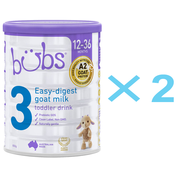 Bubs (バブズ) ヤギミルク・ゴートミルク ステップ3 (1歳～3歳) 大缶